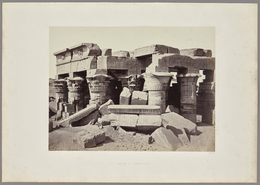 Der Tempel von Kom Ombo in Oberägypten, Francis Frith