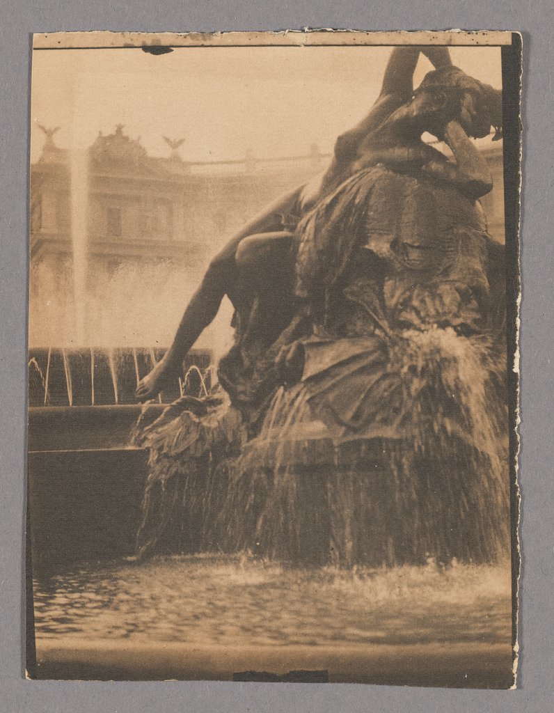Ohne Titel (Rom: Fontana delle Naiadi ), Adolf DeMeyer