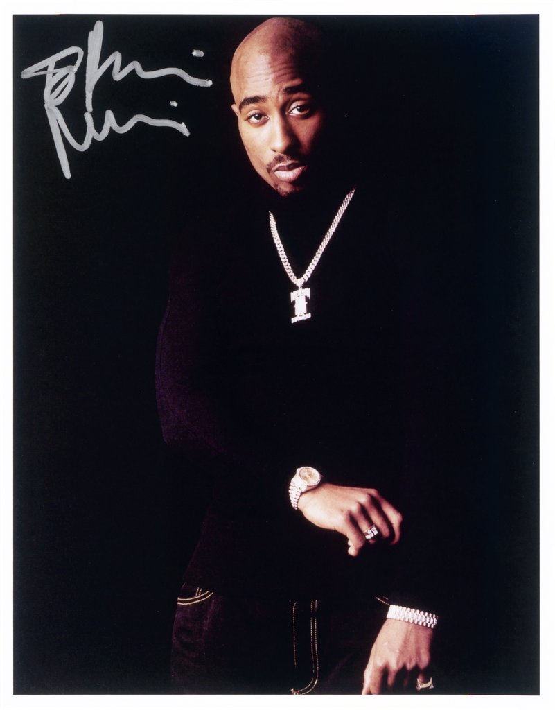 To Richard Prince (Tupac Shakur), from the series "All The Best", Richard Prince