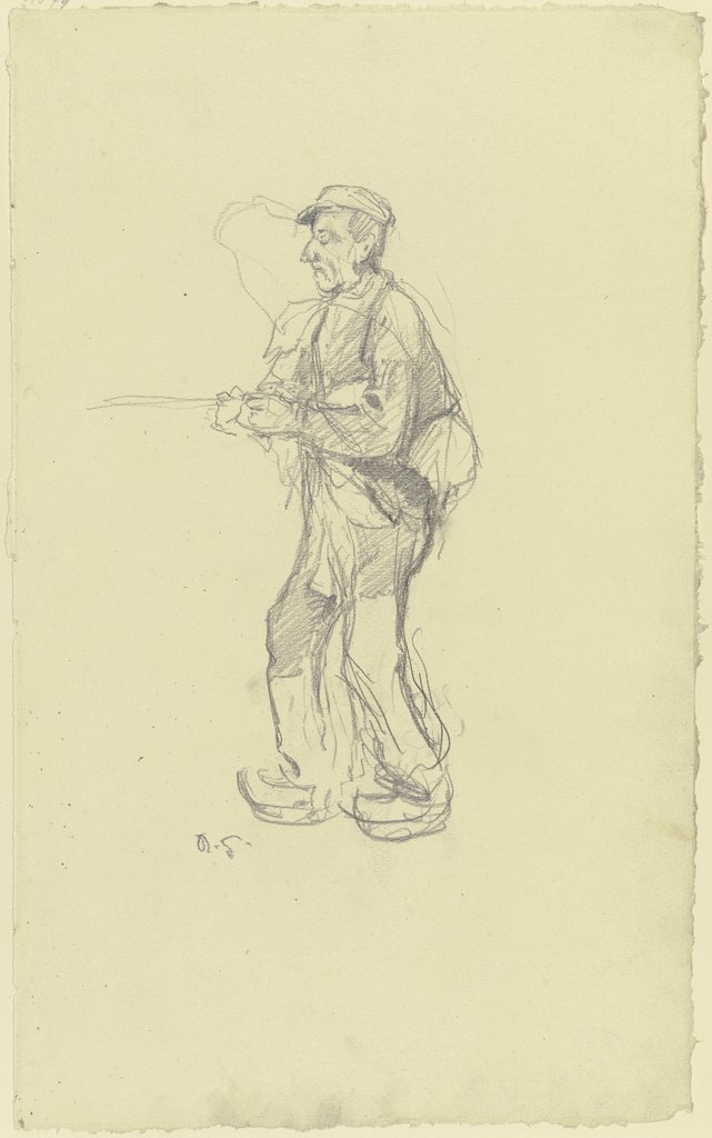 Ein Arbeiter aus der "Großen Spinnerei von Edam", Rudolf Gudden