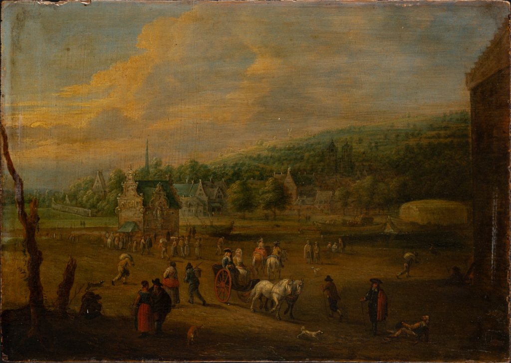 Landscape with Figures, Lucas van Uden;  succession
