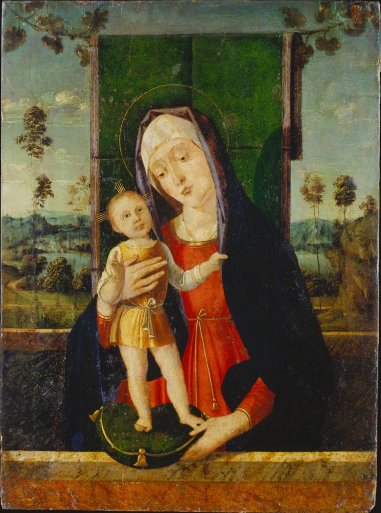 Madonna mit Kind, Alvise Vivarini;  Umkreis
