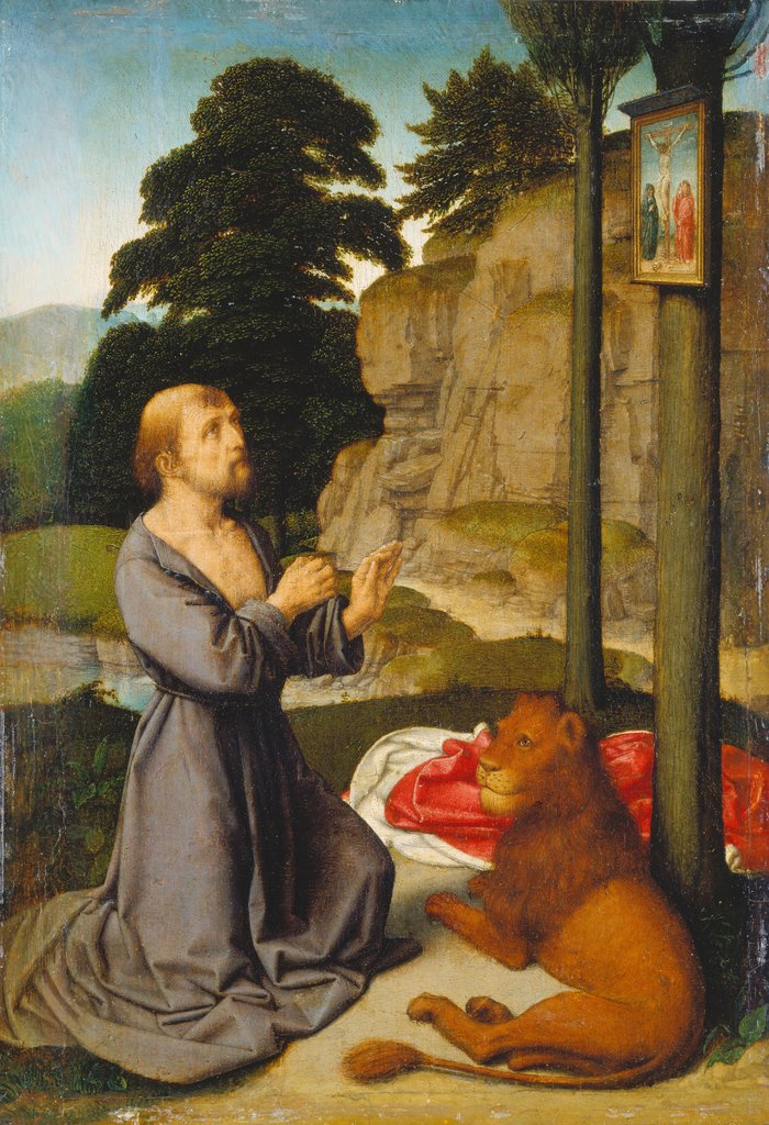 Der heilige Hieronymus in der Wildnis, Gerard David