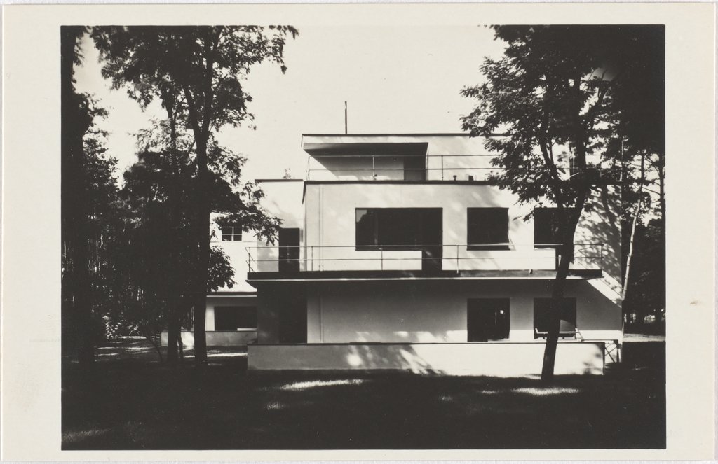 Dessau: Doppelwohnhaus der Bauhausmeistersiedlung, Lucia Moholy