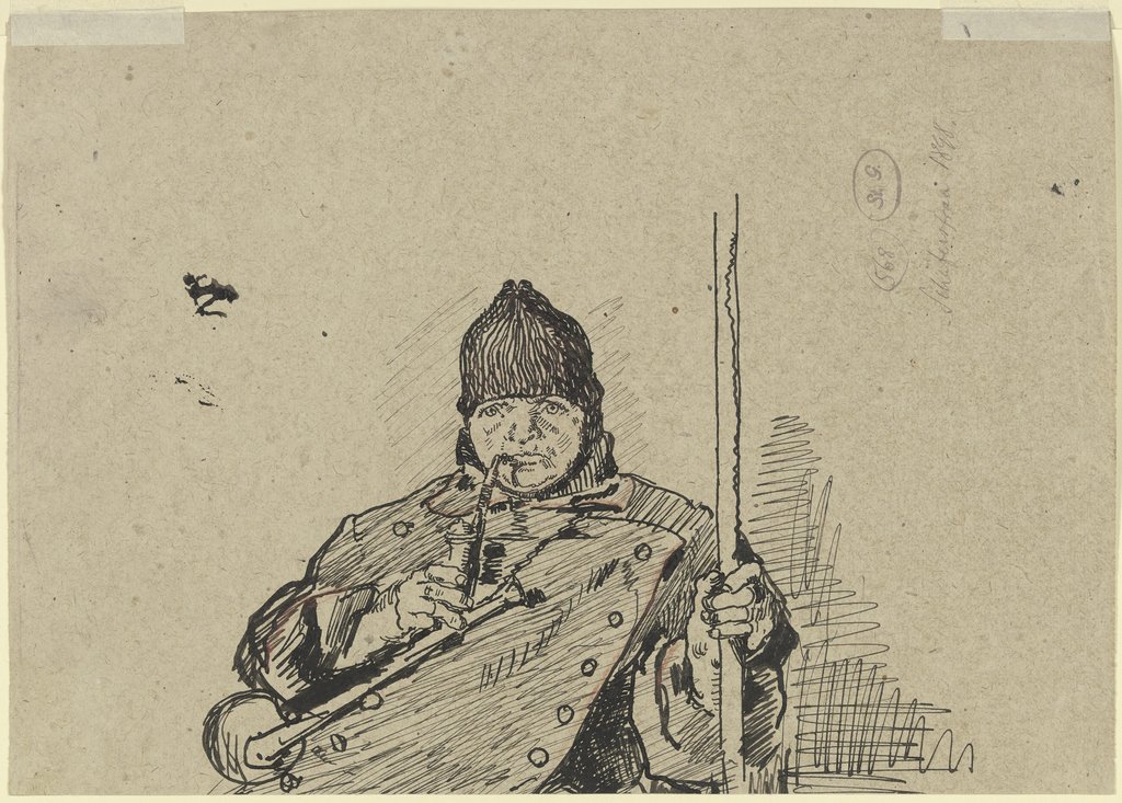 Porträt einer Schäfersfrau, Ferdinand Balzer