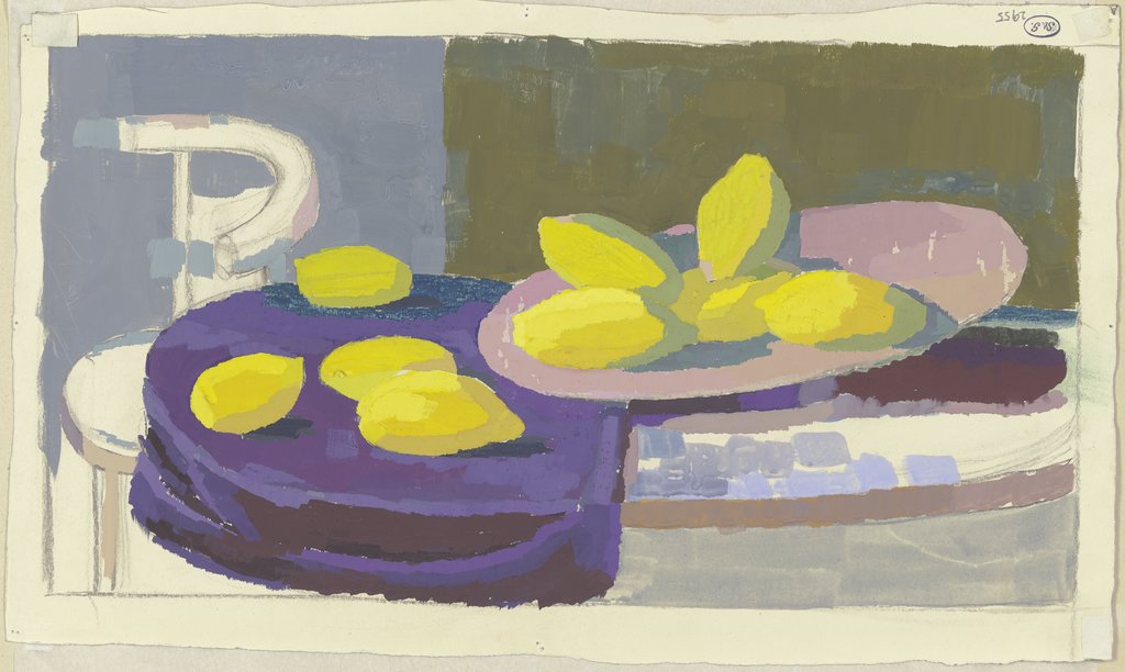 Stilleben mit Zitronen, Maria Houben
