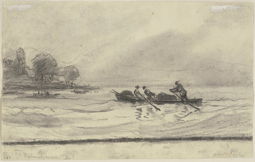 Boote am Chiemsee, Ernst Morgenstern