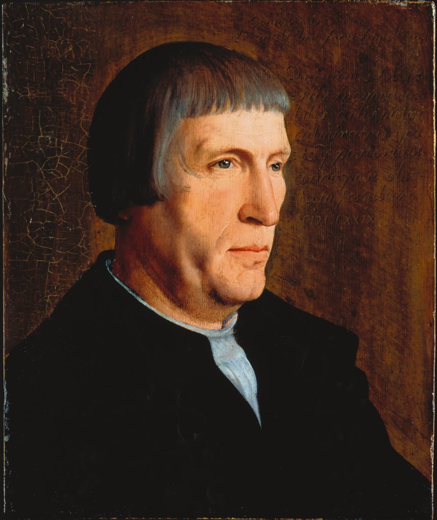 Bildnis eines Mannes (Fragment), Jan van Scorel