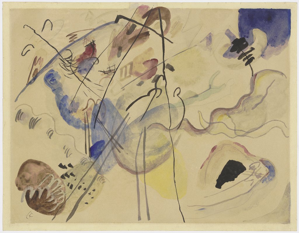Ohne Titel (Improvisation), Wassily Kandinsky