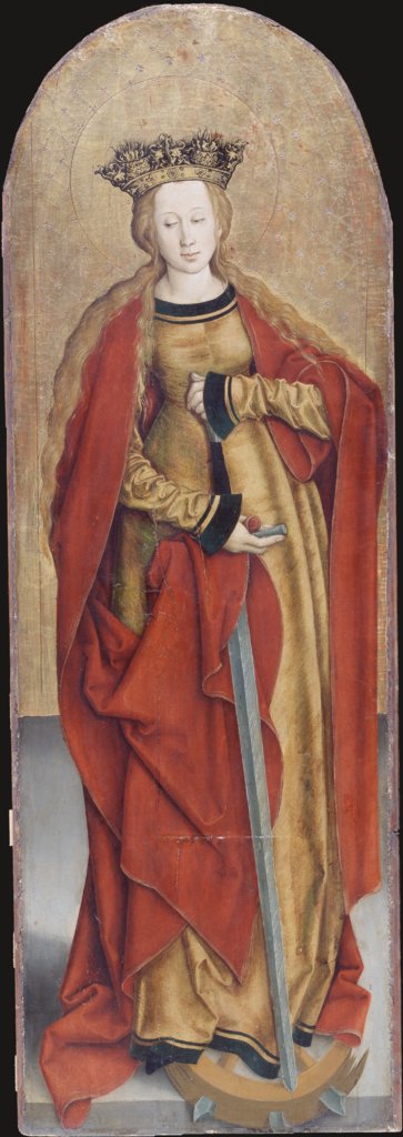 Die hl. Katharina von Alexandrien, Bernhard Strigel