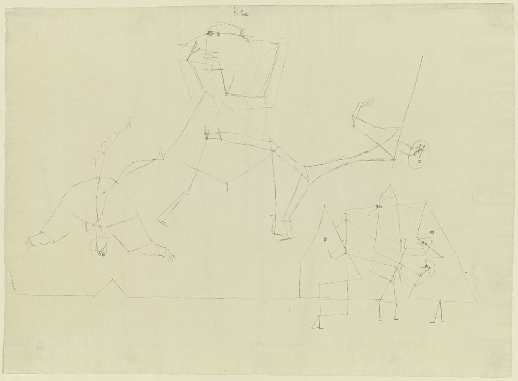 Zwei Gruppen, Paul Klee