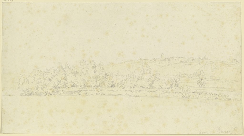 Landschaft an der Seine, Karl Peter Burnitz