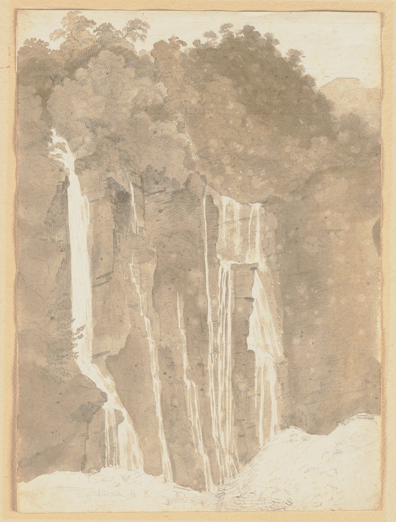 Wasserfall, Ferdinand Kobell