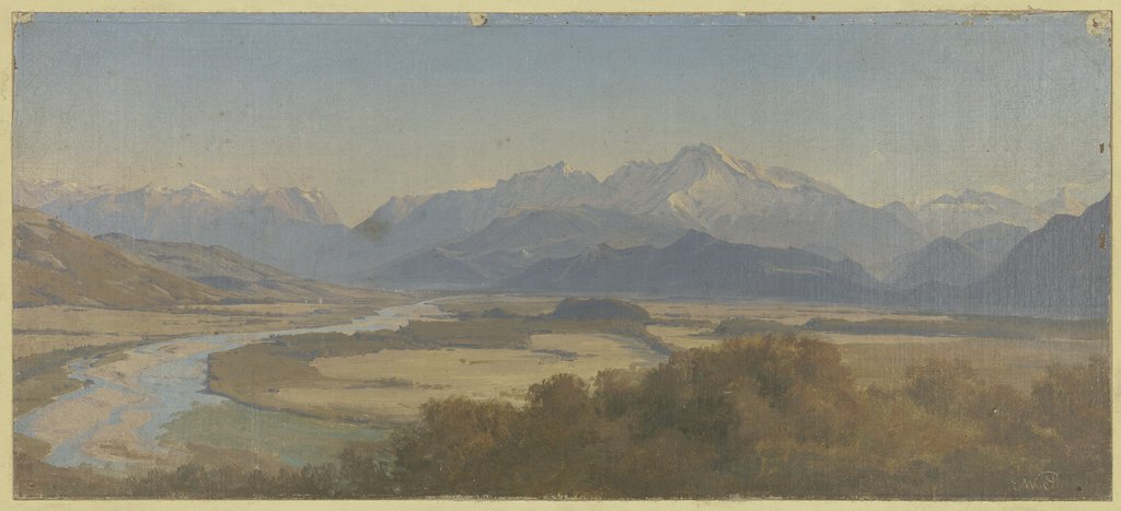 Gebirgslandschaft, Eduard Wilhelm Pose