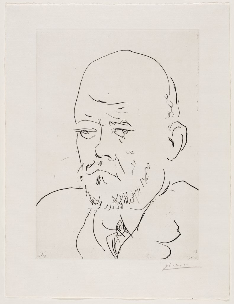 Portrait de Vollard III, Pablo Picasso