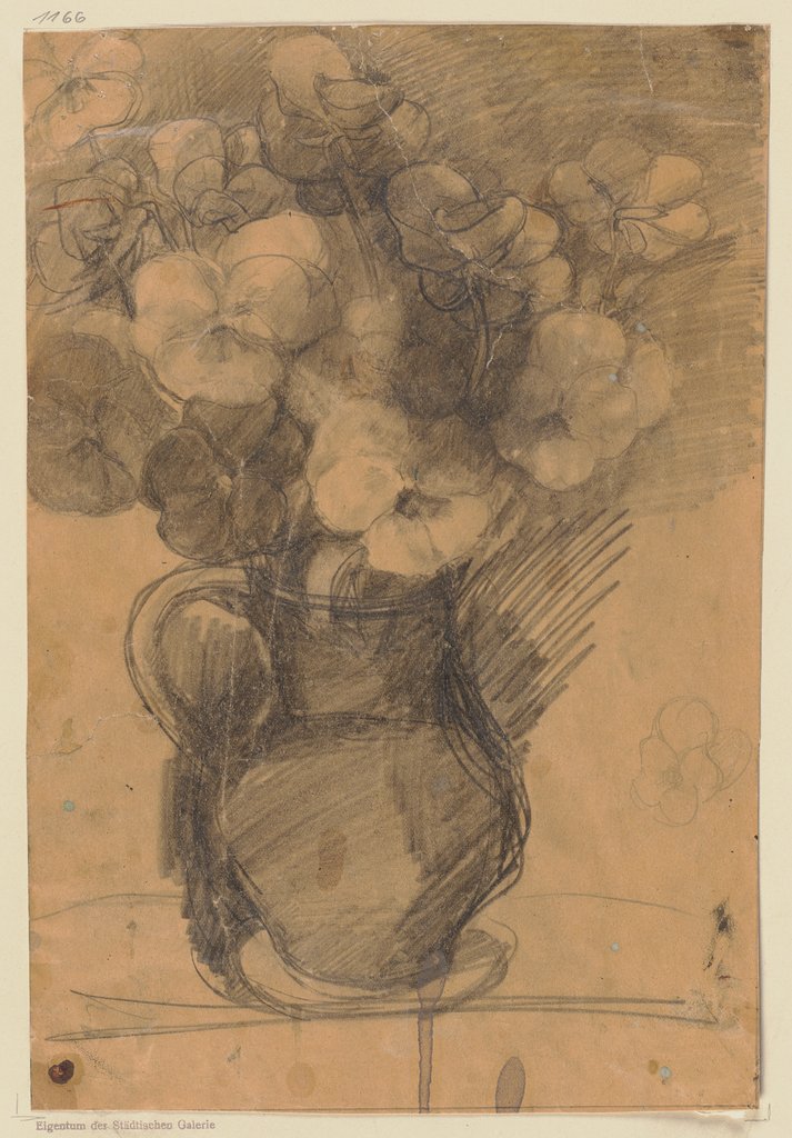 Krug mit Blumen, Wilhelm Runze