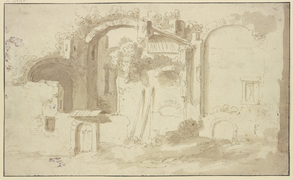 Ruine, Bartholomeus Breenbergh;   ?