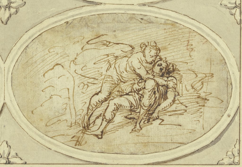 Diana und Endymion (oder Venus und Adonis?), Cherubino Alberti;   ?