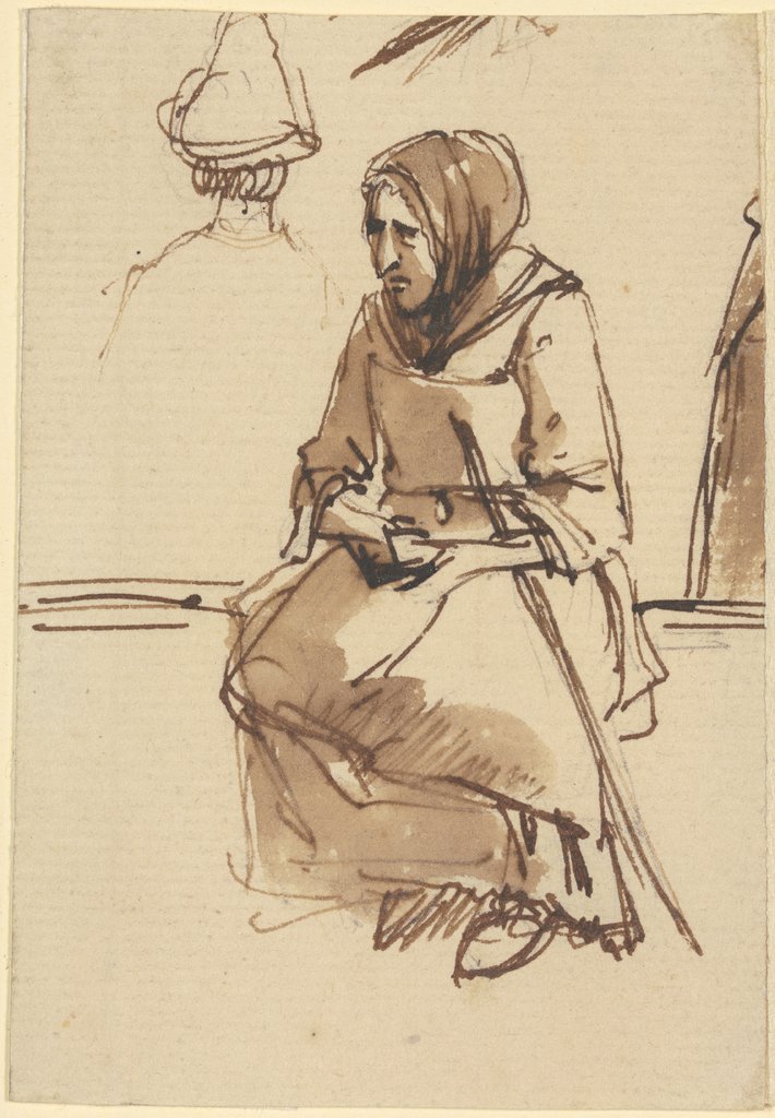 Sitzenden alte Frau, Jean-Jacques de Boissieu