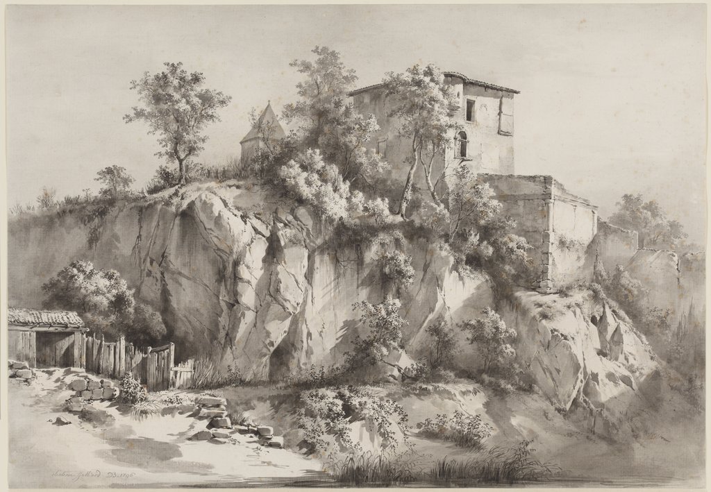 Château Galliard (Les Andelys?), Jean-Jacques de Boissieu