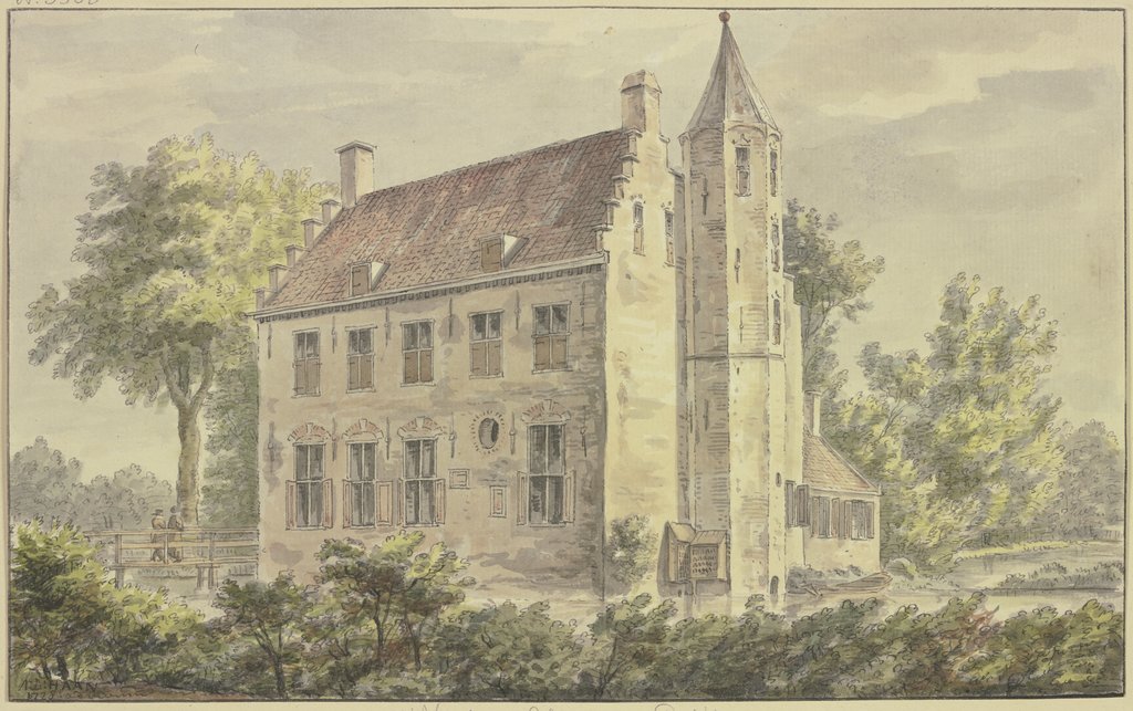 t'Huis te Altena by Delft, Abraham de Haen d. J.