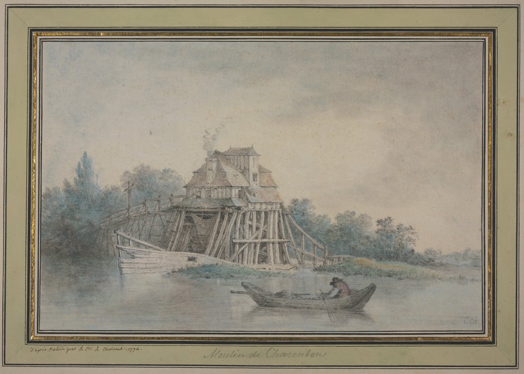 Mühle bei Charenton, Marie-Gabriel-Florent-Auguste Choiseul-Gouffier