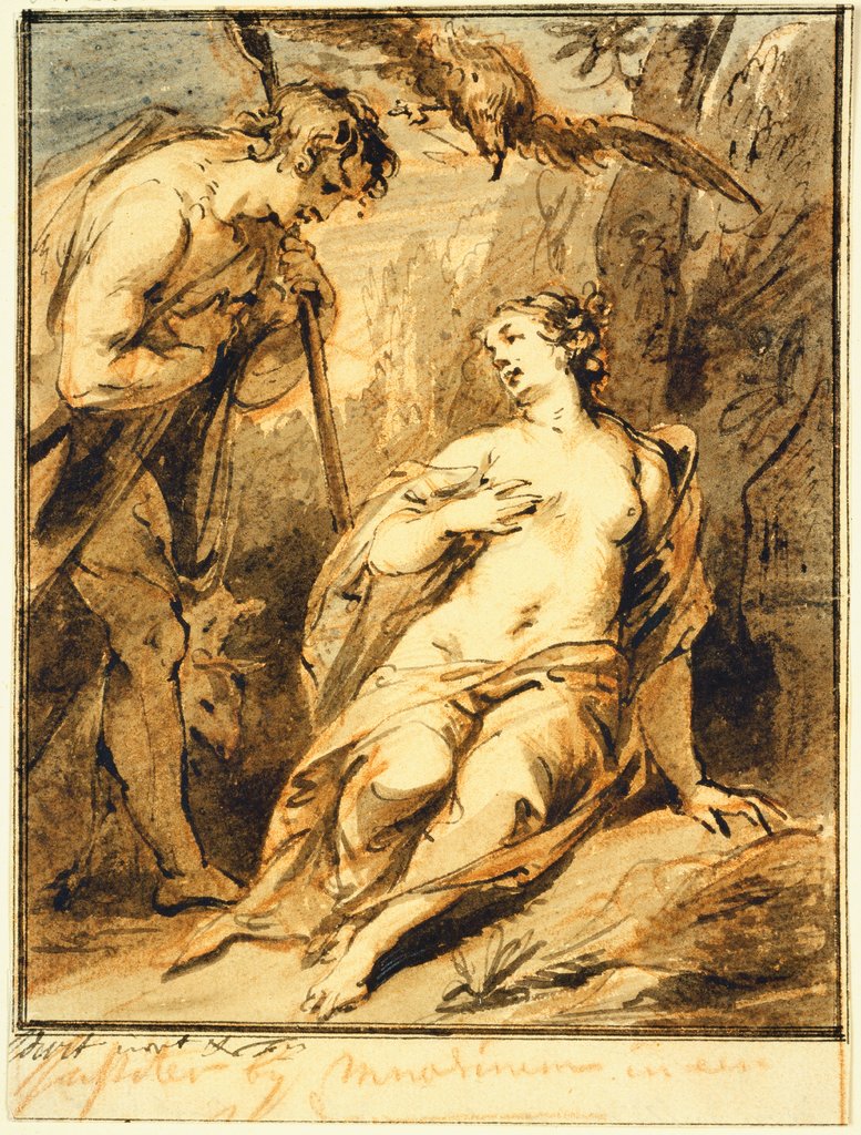 Jupiter und Mnemosyne, Jacob de Wit