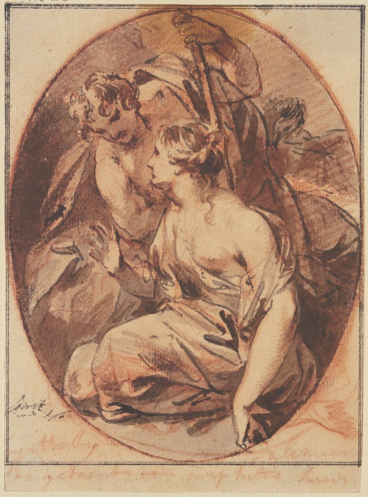 Jupiter und Mnemosyne, Jacob de Wit