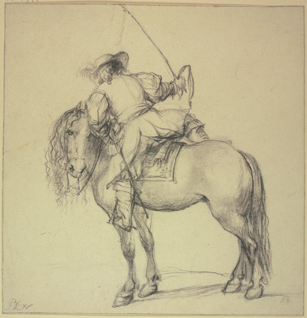 Ein Kavalier, der zu Pferde steigt, Philips Wouwerman