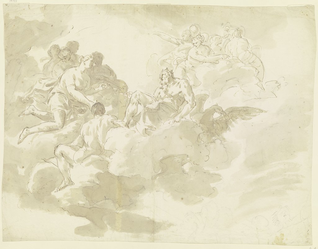Psyche vor Jupiter, Giovanni Battista Tiepolo;   ?