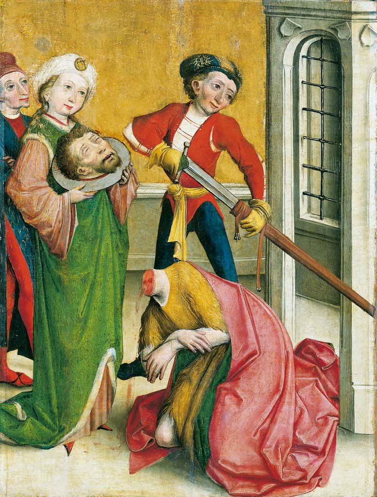 Enthauptung Johannes des Täufers, Meister des Eggenburger Altars