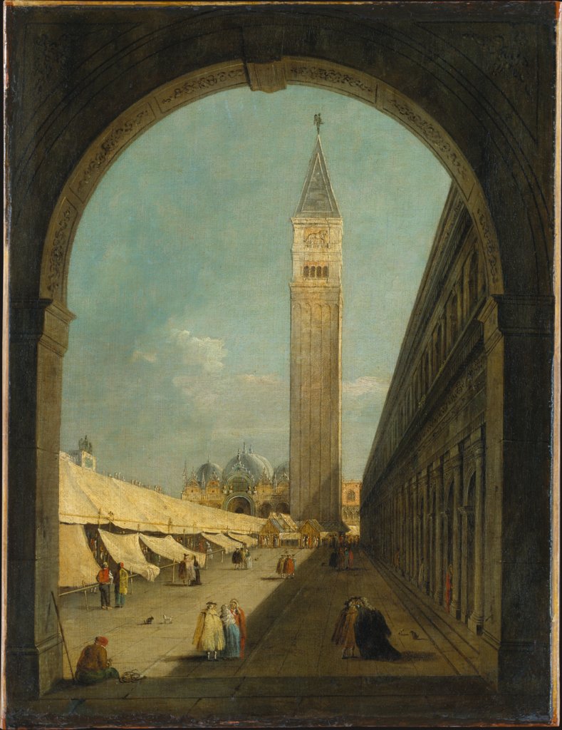 Der Markusplatz in Venedig, Giacomo Guardi