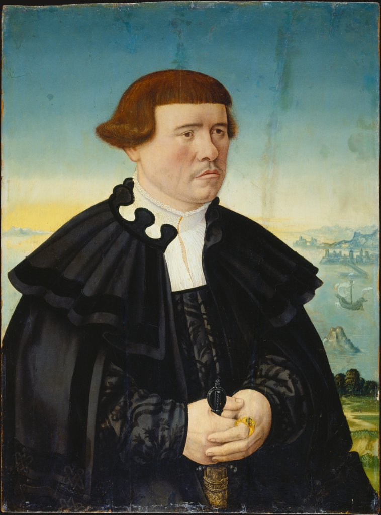 Portrait of a Man from the Stralenberg Family (?), Conrad Faber von Kreuznach