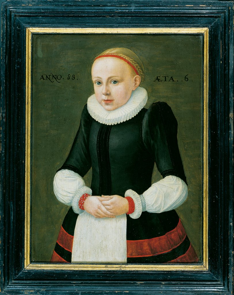 Bildnis der Susanna Völcker (1582-1635), Mittelrheinischer Meister von 1588