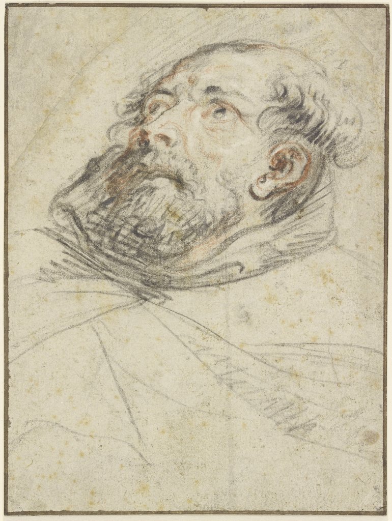 Mönch, emporblickend (exemplum doloris), Peter Paul Rubens;   ?
