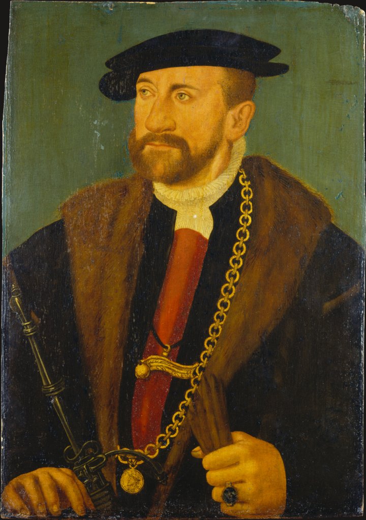 Portrait of a Young Man, Conrad Faber von Kreuznach;  circle
