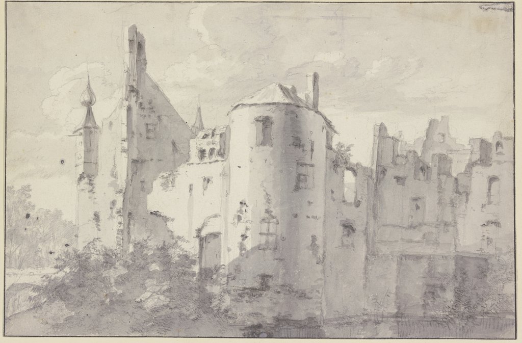 Ruine von Schloss Waardenburg, Roelant Roghman