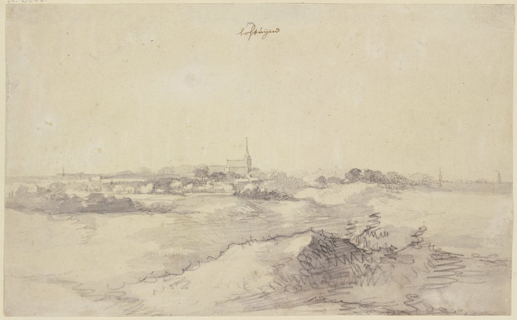 Loosduinen near Hague, Jacob Isaacksz. van Ruisdael
