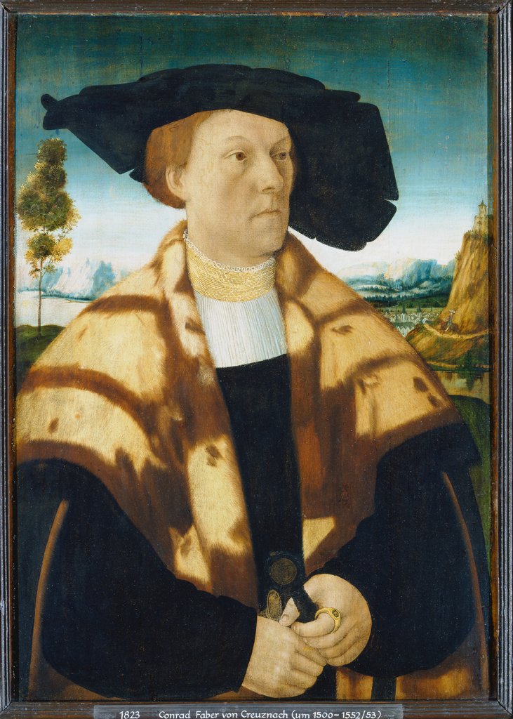 Portrait of Johann Stralenberg, Conrad Faber von Kreuznach