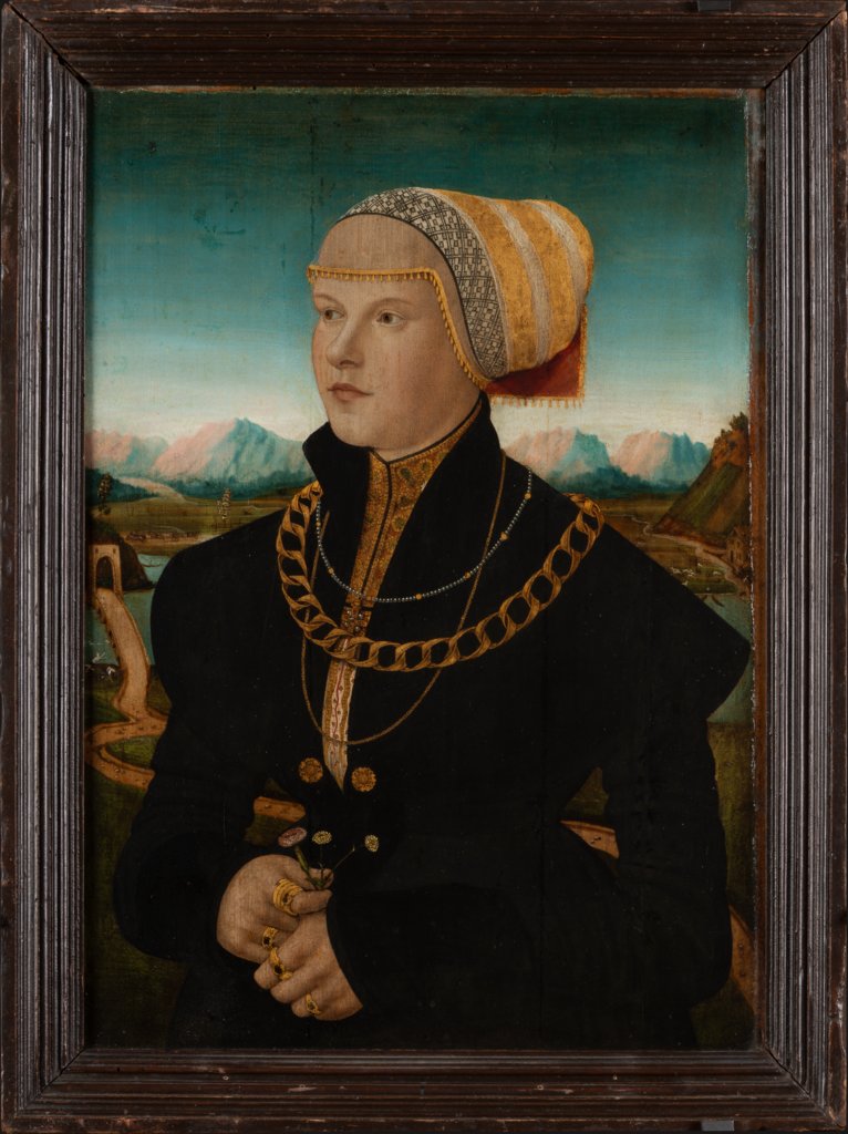 Portrait of Margarete Stralenberg, née Stalburg, Conrad Faber von Kreuznach