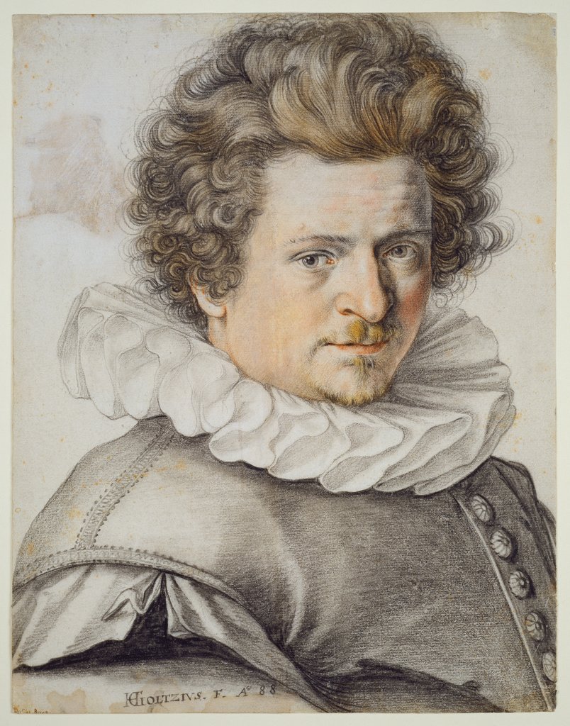 Bildnis des Gillis van Breen, Hendrick Goltzius
