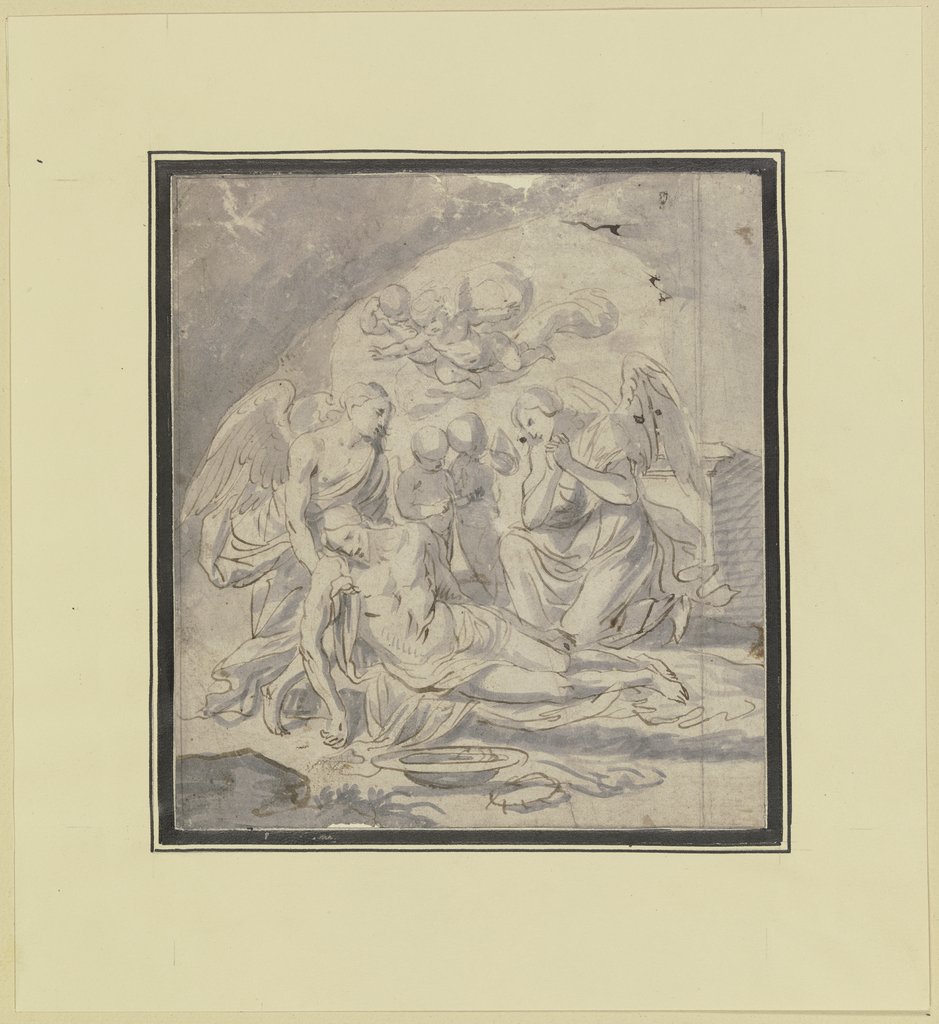Engel klagen über dem Leichnam Christi, Johann Christoph Storer
