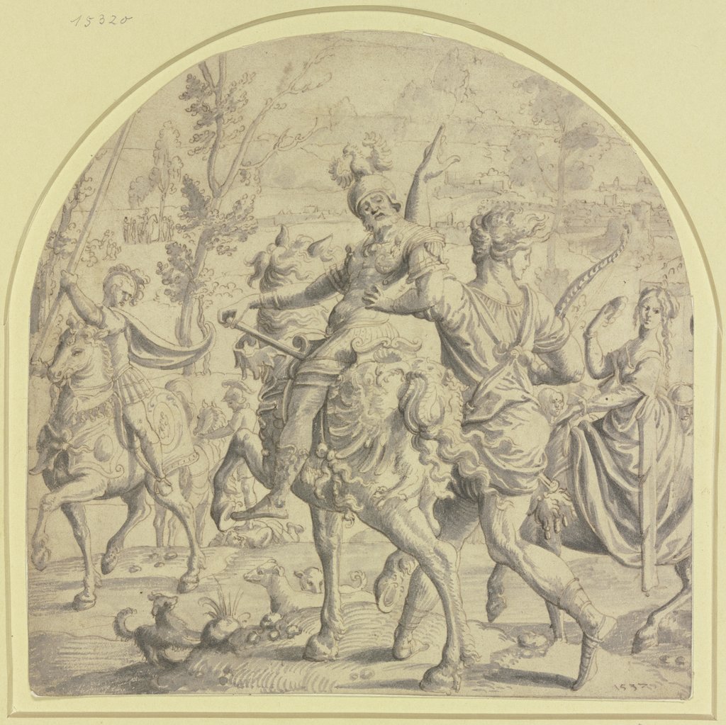 Ausritt zur Jagd (Allegorie des Stolzes), Pieter Coecke van Aelst