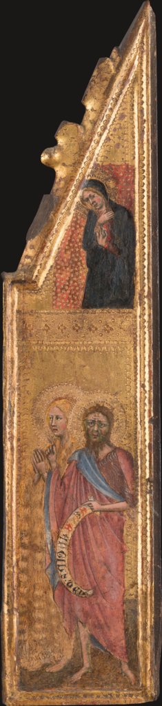 Hl. Johannes d. T., Maria Egyptica, Maria Annunziata, Cristoforo di Bindoccio, Meo di Pero