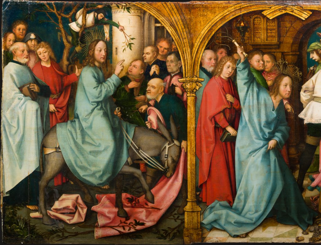 Einzug Christi in Jerusalem, Hans Holbein d. Ä.