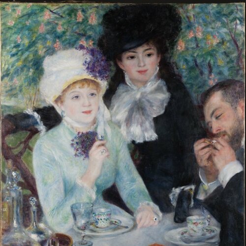 Nach dem Mittagessen (La fin du déjeuner), Auguste Renoir