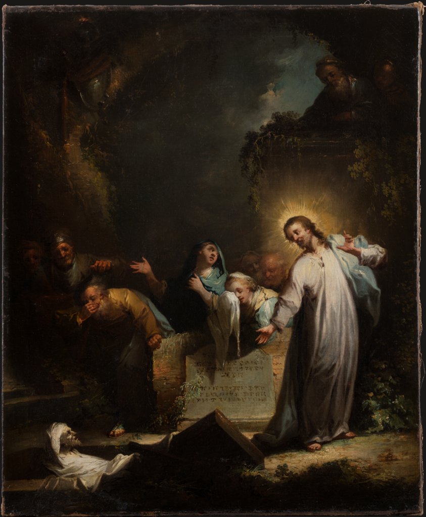 Die Auferweckung des Lazarus, Johann Georg Trautmann