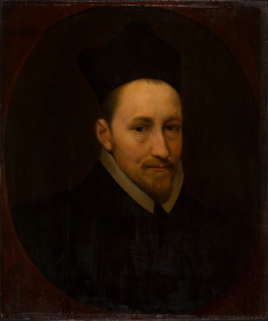 Bildnis eines Geistlichen, Italienischer Meister des 17. Jahrhunderts