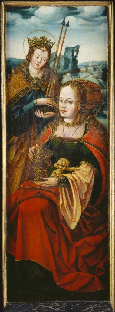 Hll. Magdalena und Ursula, Anton Woensam von Worms;  Nachfolge