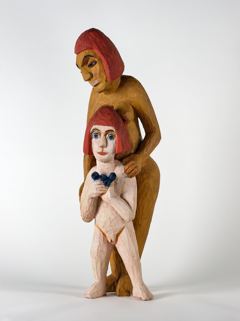 Mutter und Kind; Frau und Mädchen, Ernst Ludwig Kirchner